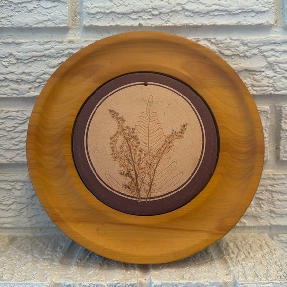 Woodbury Woodenware, Handcrafted wall, decor, display plates, trivet vintage - Picture 1 of 7